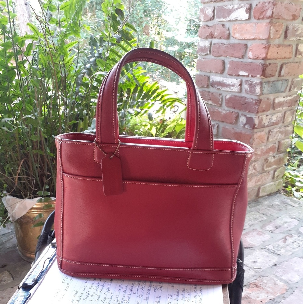 Vintage Coach Bleeker Satchel Tote